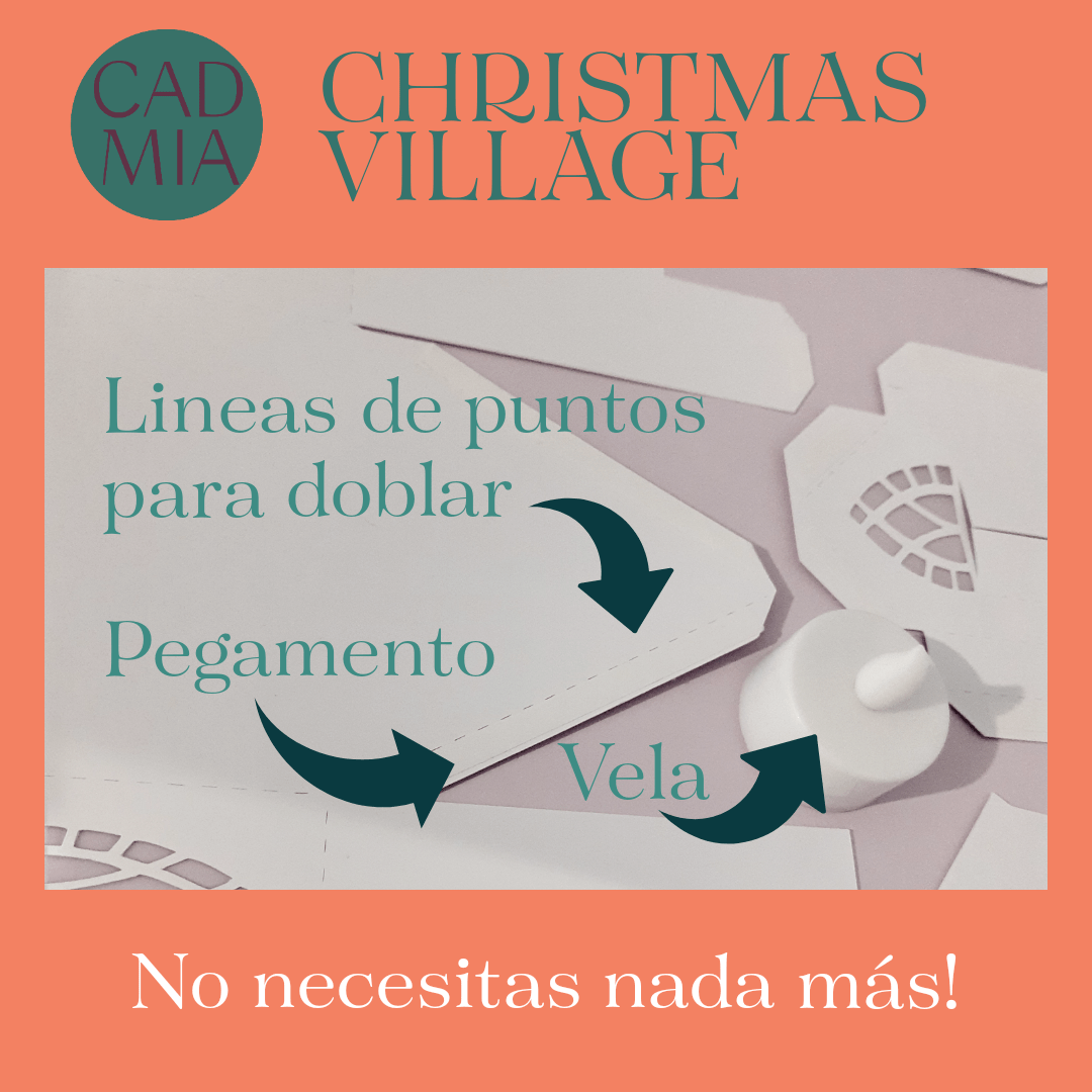 PRE-ORDER MAYORISTA- 5 Juegos de Christmas Village - 25 Casitas de Adviento - Imagen 8