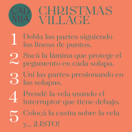 PRE-ORDER MAYORISTA- 5 Juegos de Christmas Village - 25 Casitas de Adviento - Imagen 9