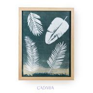Cuadro Estampa N° 3 Selva Teñido