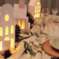 PRE-ORDER MAYORISTA- 5 Juegos de Christmas Village - 25 Casitas de Adviento - Imagen 5