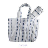Alternative view of Kit Playa Lona + Tote Cardonal Azul