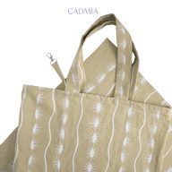 Kit Playa Lona + Tote Cardonal Arena - Imagen 3