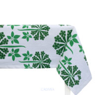 Mantel Lapacho Verdes 2,40 x 1,40 m.
