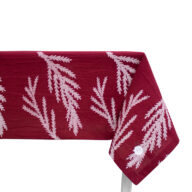 Mantel Cypres Bordeaux 1,50 x 1,50 m.