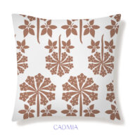 Almohadón Lapacho Motif Mocha