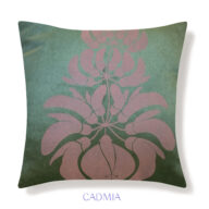 Almohadón Pana 50 x 50 Ceibo Rosa & Verde