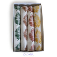 Box Paños Cocina x4 Palms Mix
