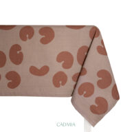 Mantel Timbó Mocha & Rosé 2,40 x 1,40 m.