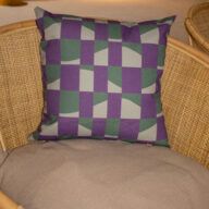 Almohadón Outdoor Dunas Morado 50 x 50 - Imagen 4