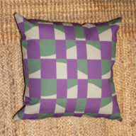 Almohadón Outdoor Dunas Morado 50 x 50