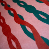 Alternative view of Pana Chains Terracota + Rosa por Metro